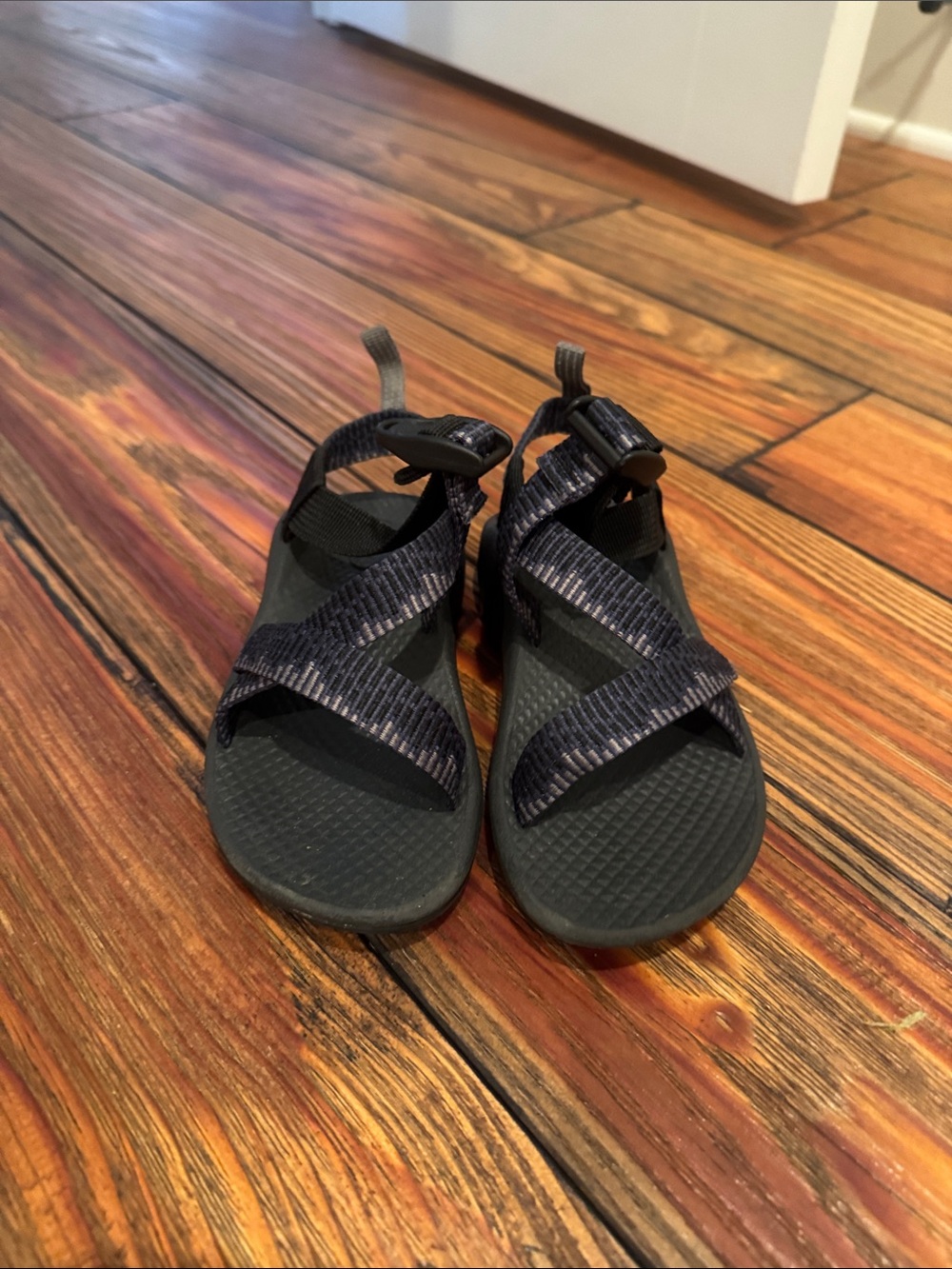 Kids Chaco Black Strappy Sandals - Lightweight Comfort